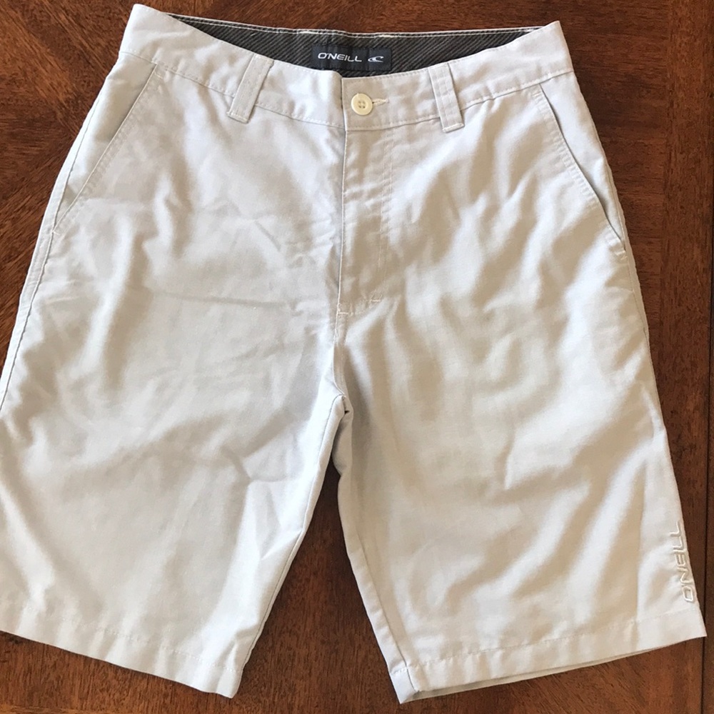 O’neill tan khaki chino shorts bermuda